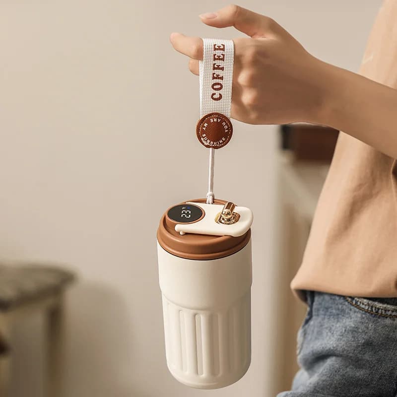 Gobelet thermos avec affichage de température 450ml