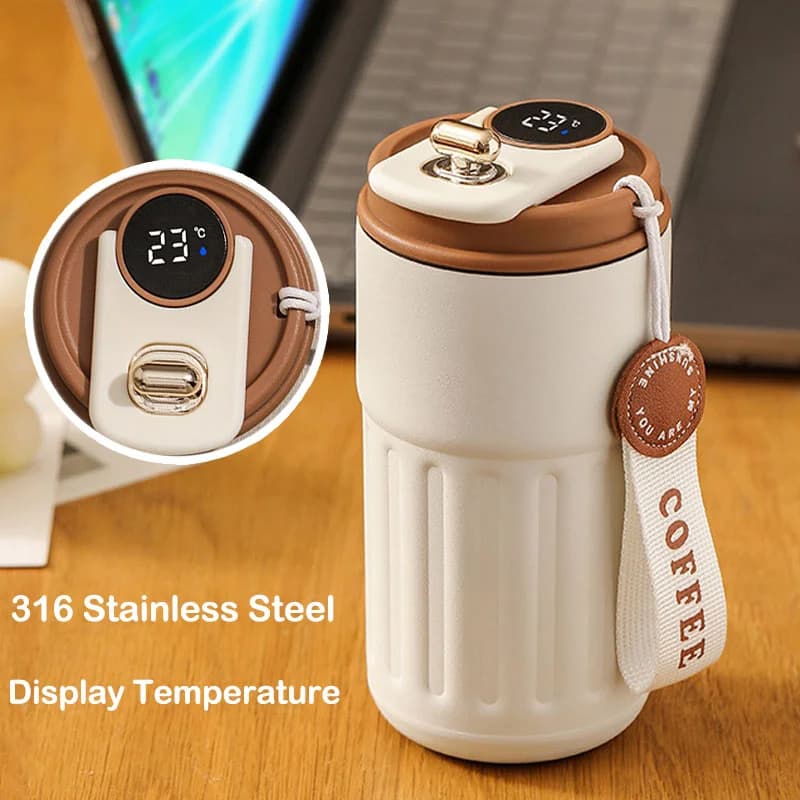 Gobelet thermos avec affichage de température 450ml