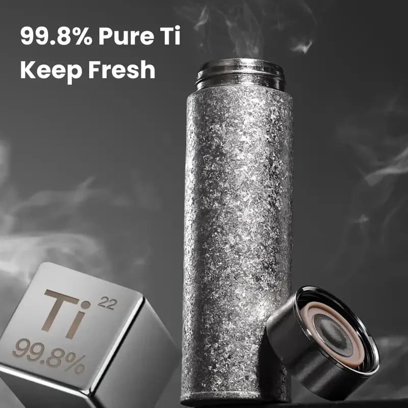 Mug isotherme en titane pur 500ml